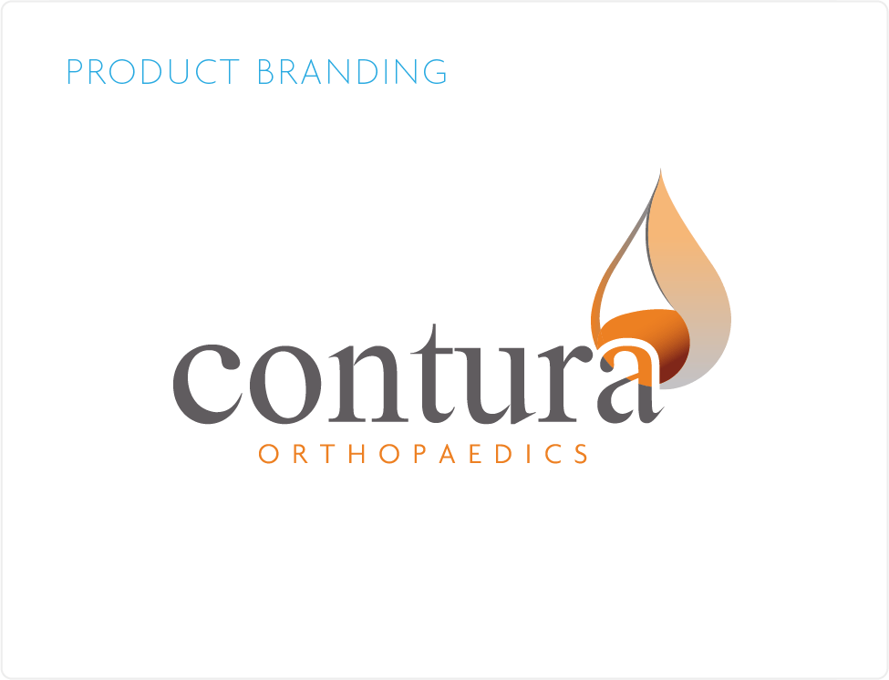 Contura Orthopaedics product branding