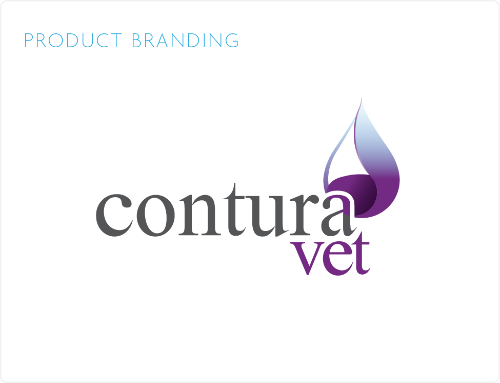 Contura Vet product branding